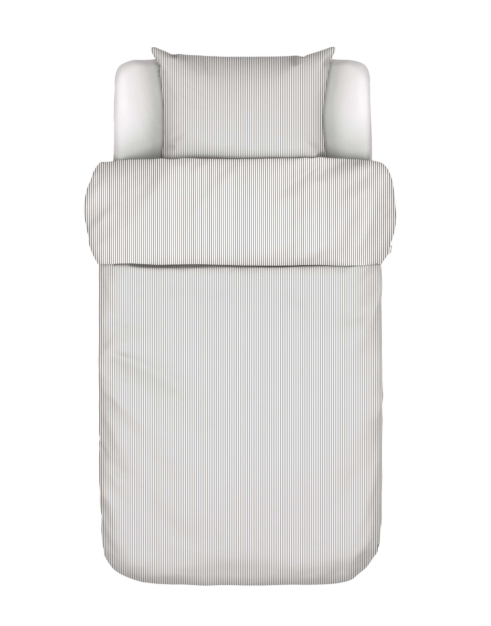 Classic fine stripe Dekbedovertrek - Afbeelding 2