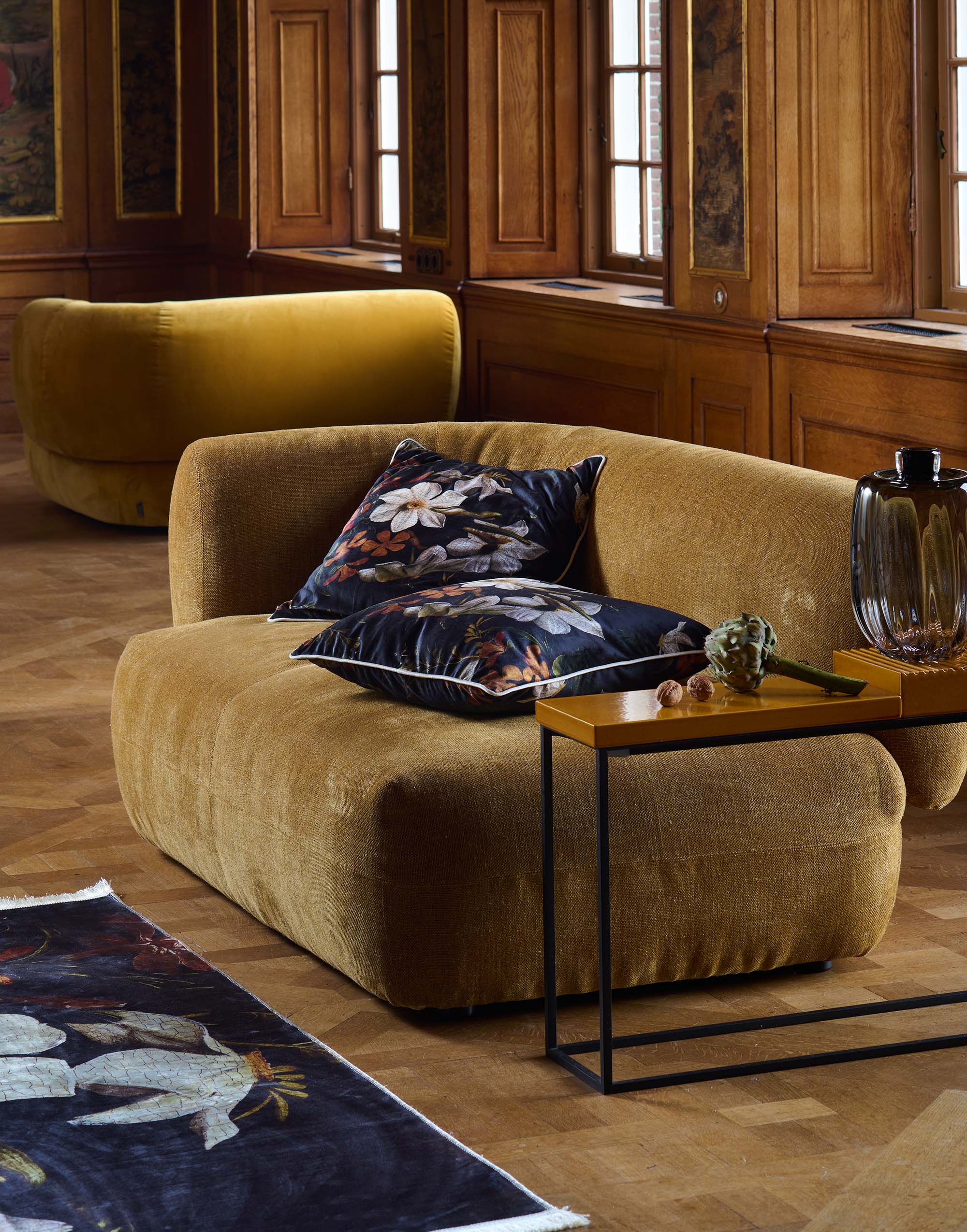 Daffodils Reunited Sierkussen vierkant - Afbeelding 3