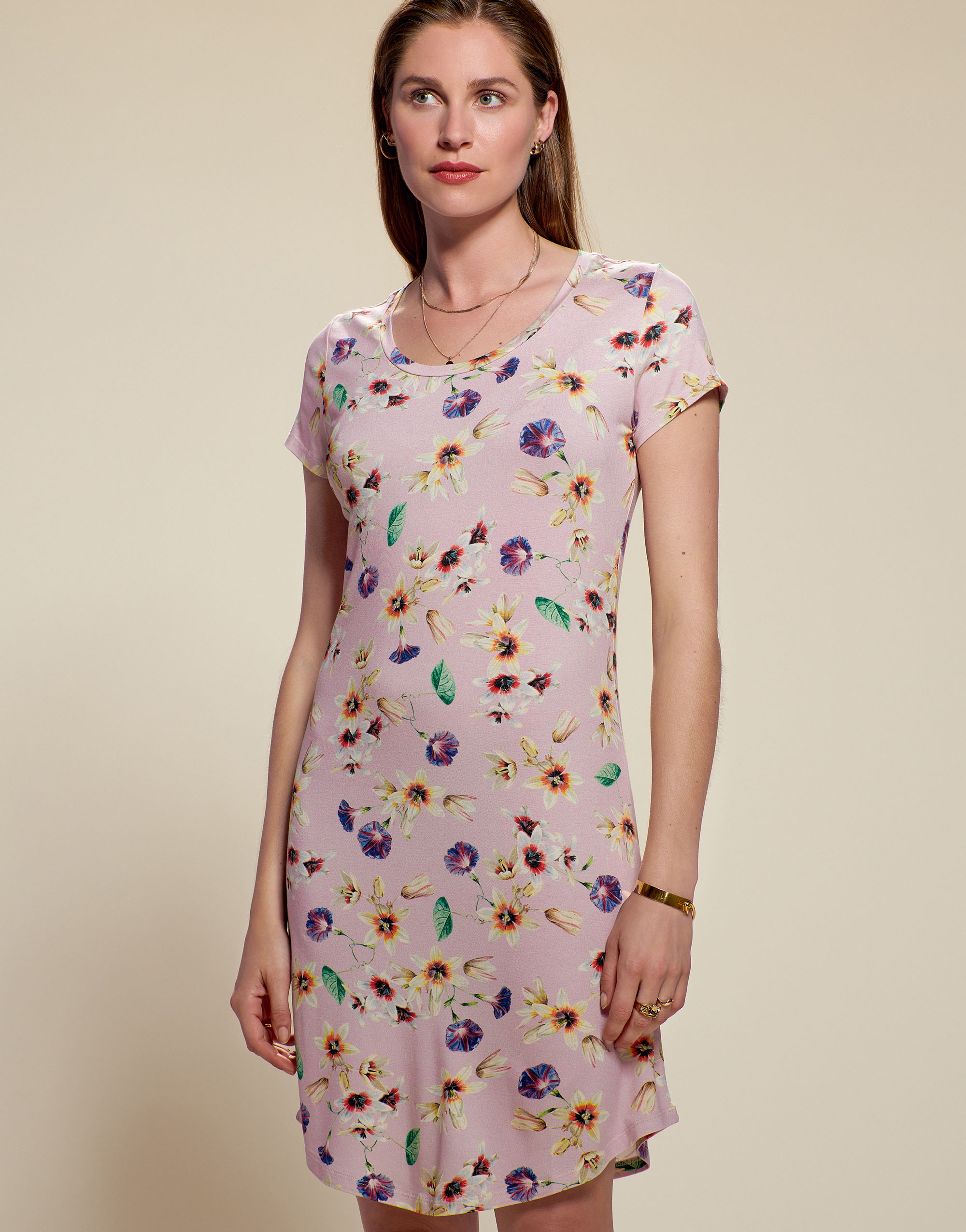 Isa Fiorre Nachthemd korte mouw