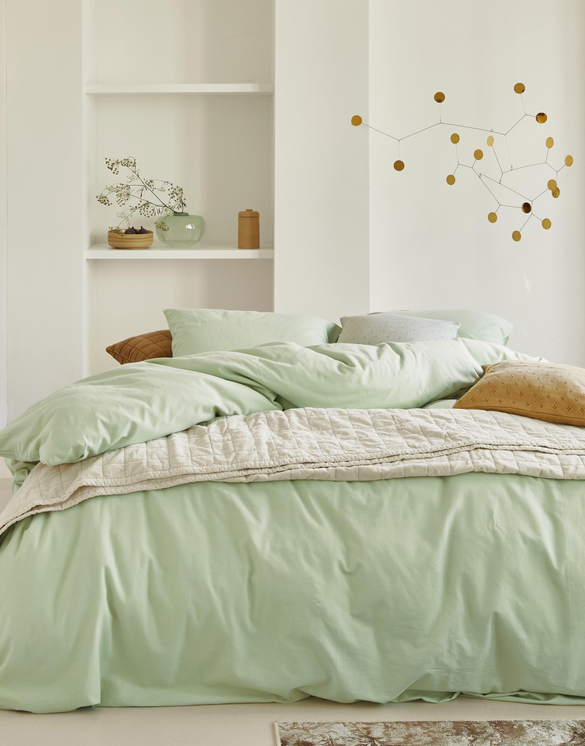 Knitted Ajour Sierkussen vierkant