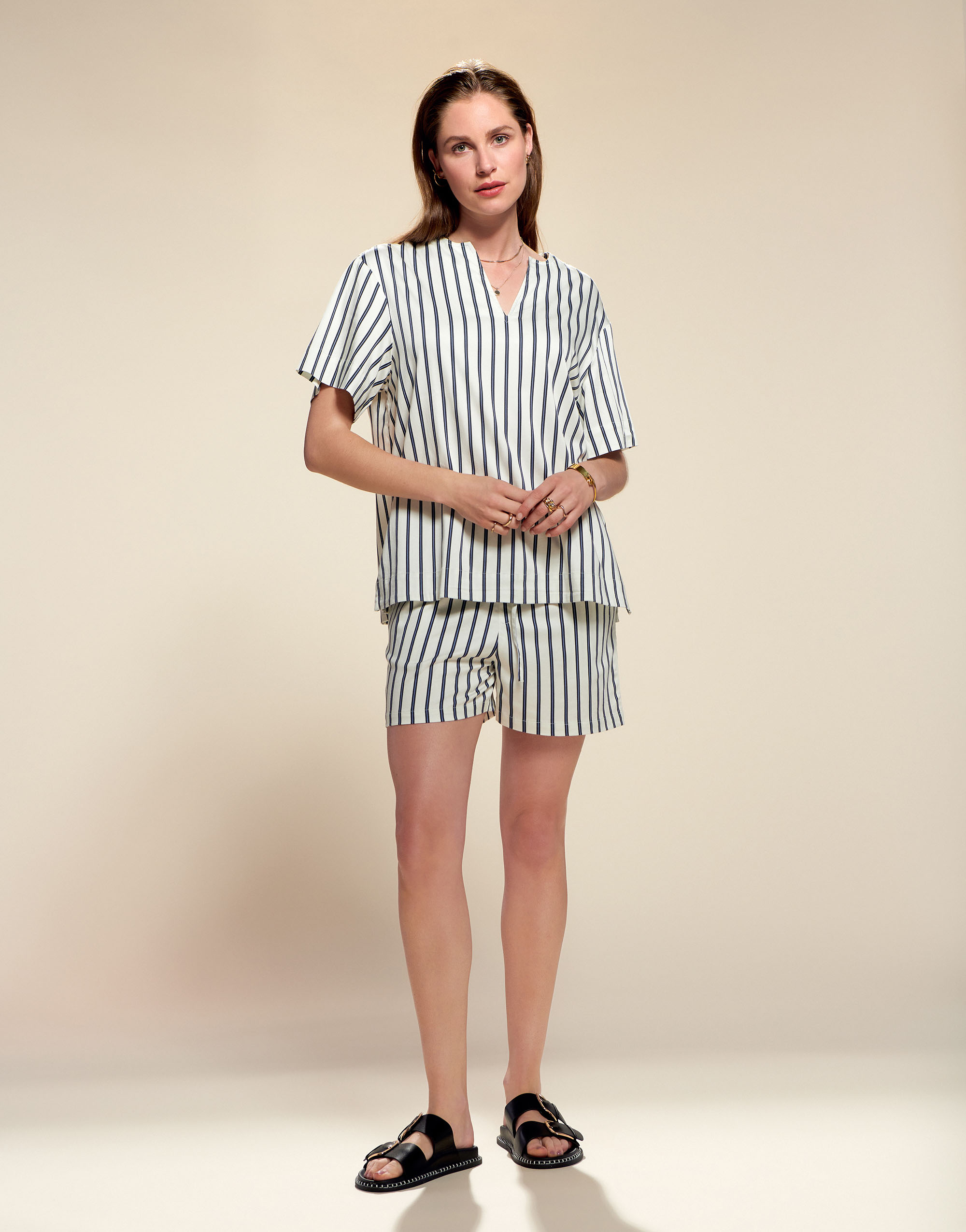 Lily Libba Top korte mouw