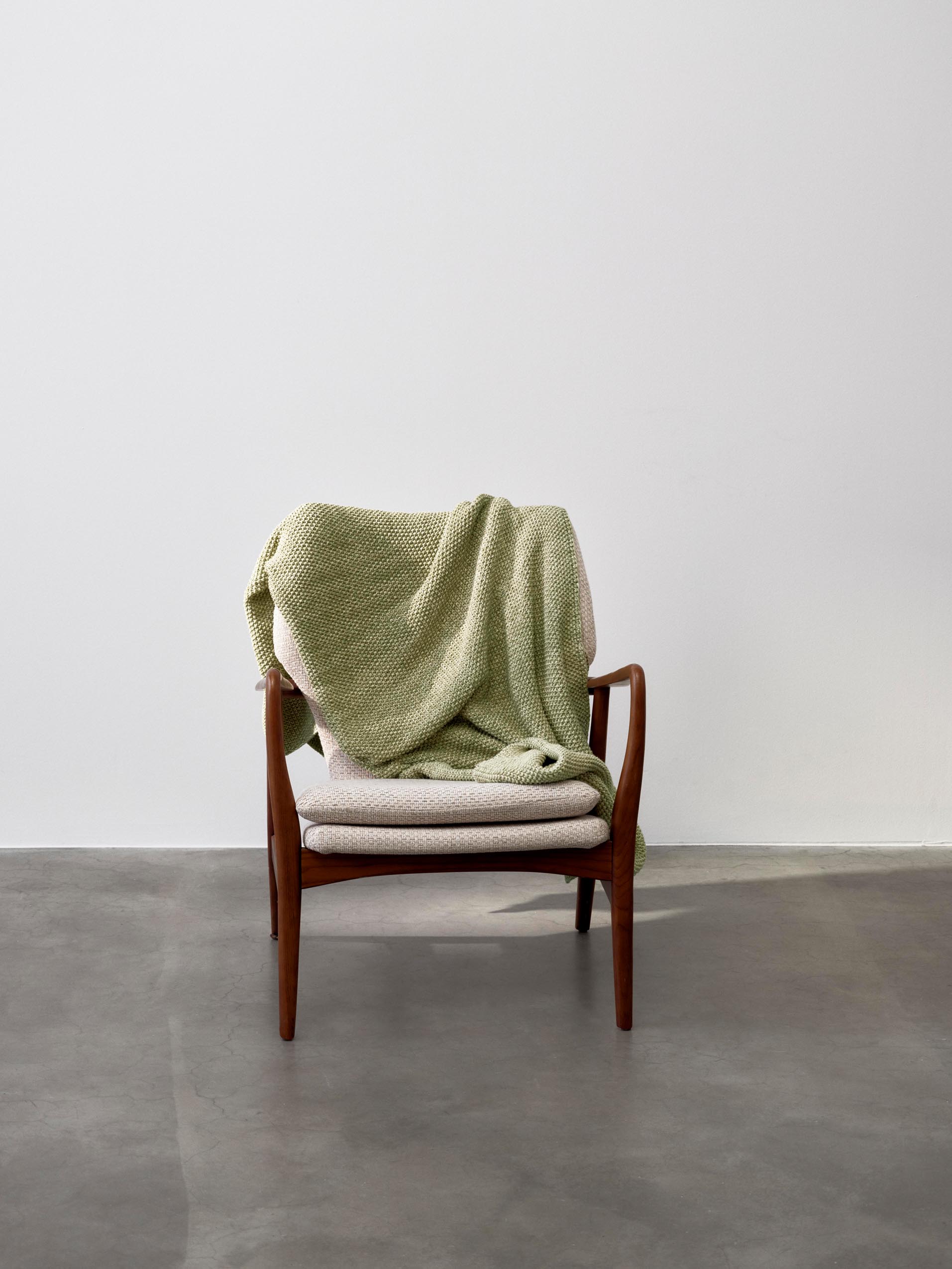 Nordic knit melange Plaid