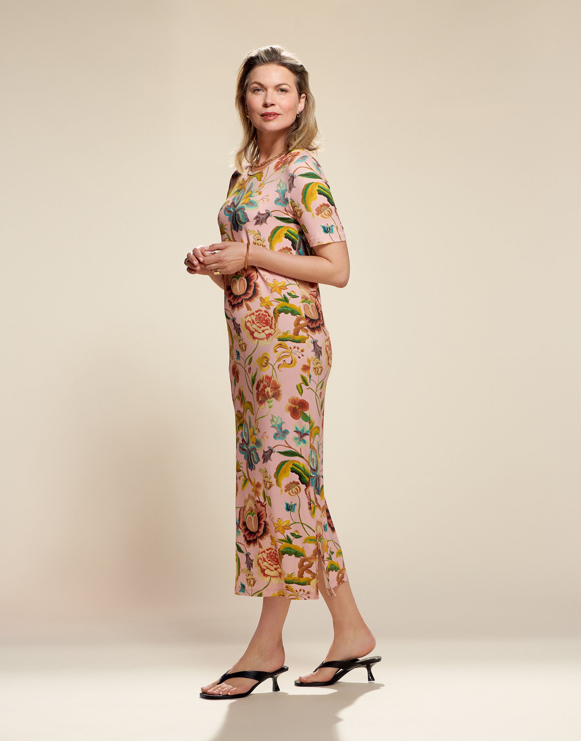 Titia Roselina Nachthemd korte mouw