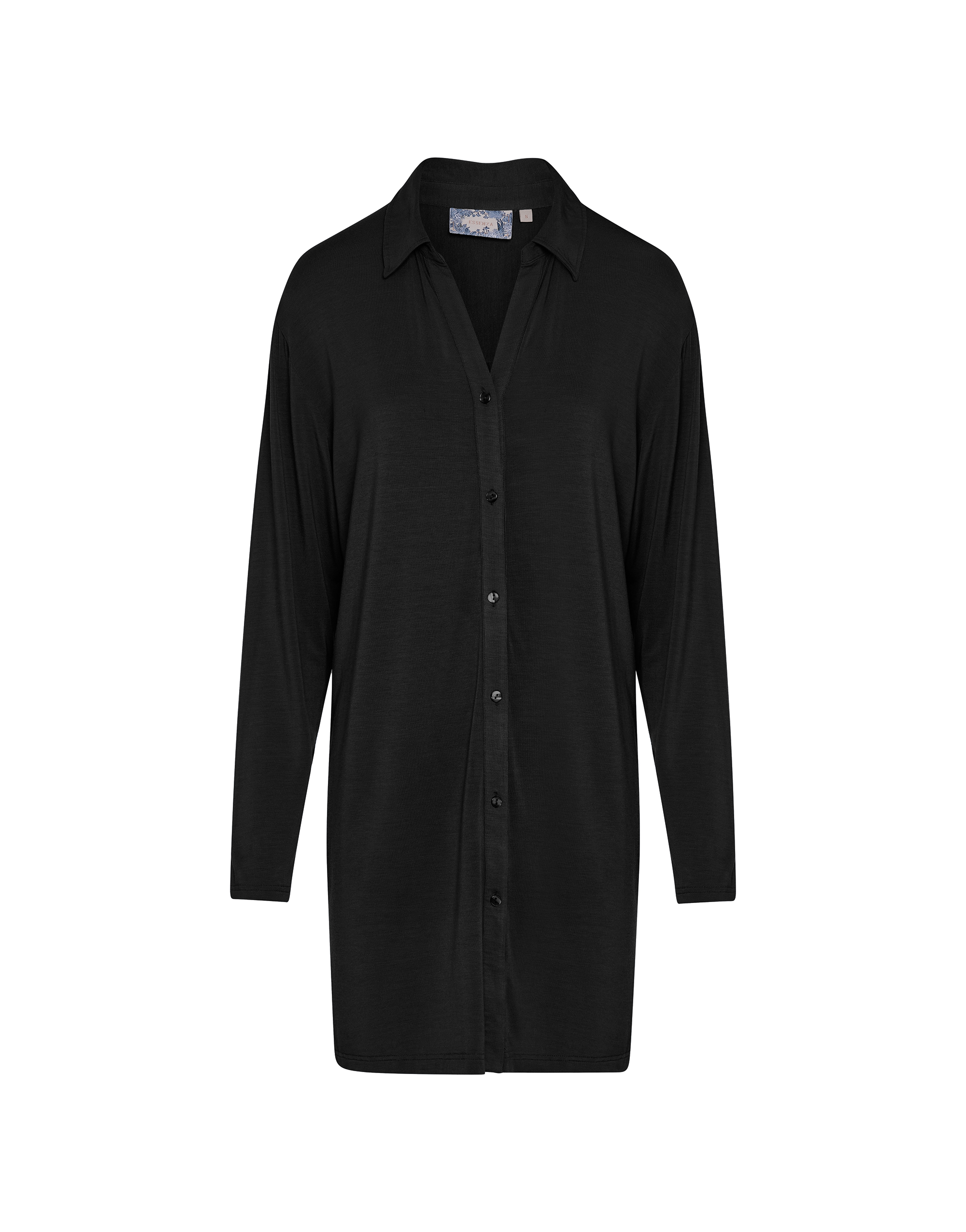 Valentina Uni Nachthemd lange mouw - Afbeelding 2