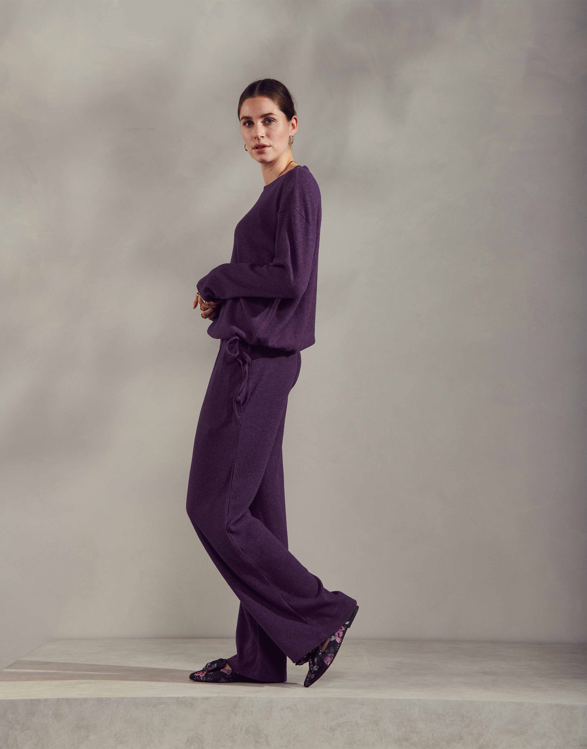 Dani Melange Lange broek - Afbeelding 3