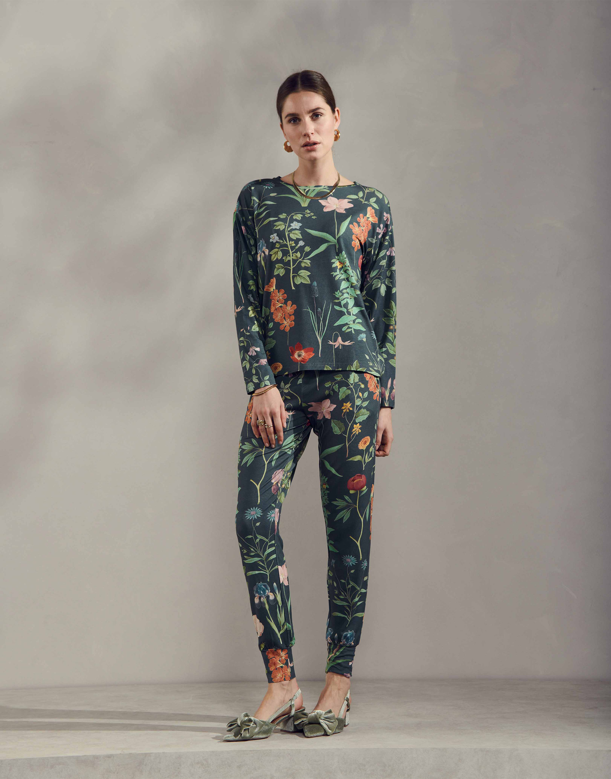 Denna Marigold Top lange mouw