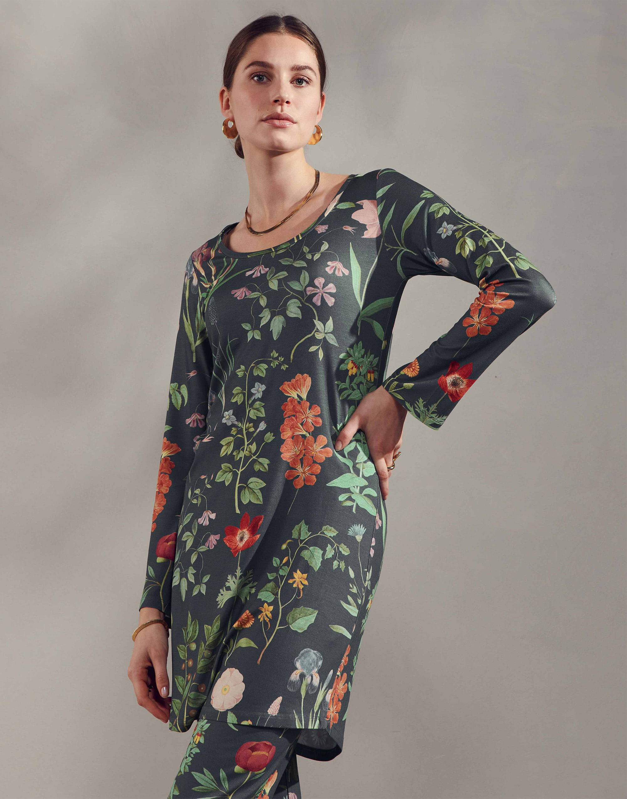 Elm Marigold Nachthemd lange mouw - Afbeelding 3