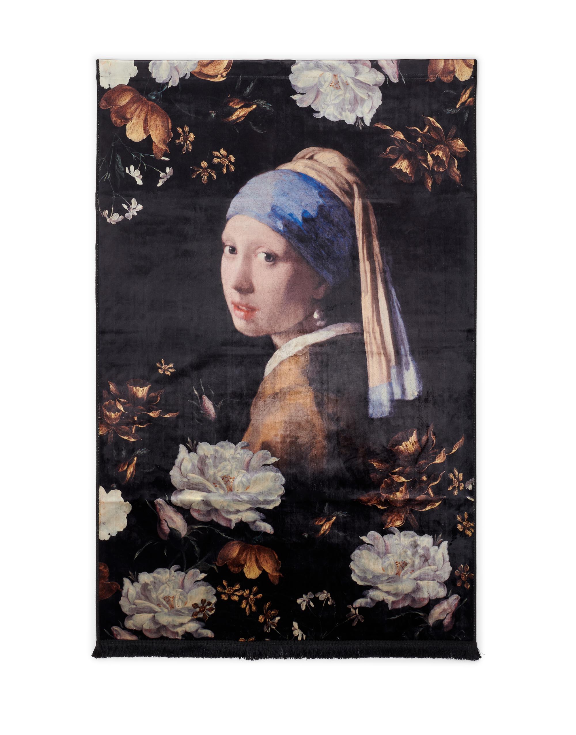 Floral Girl Wandkleed - Afbeelding 2