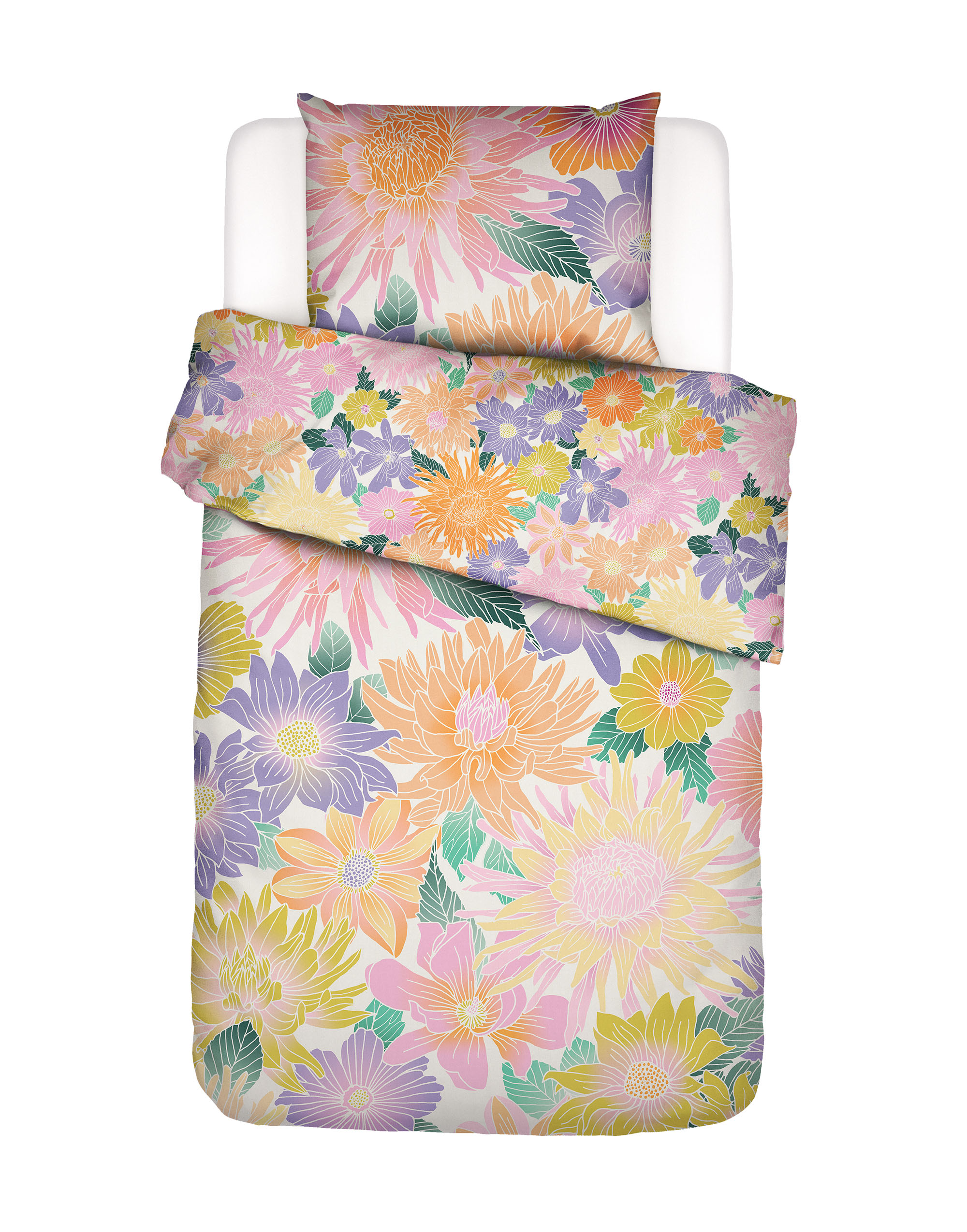 Flower fling Dekbedovertrek - Afbeelding 2