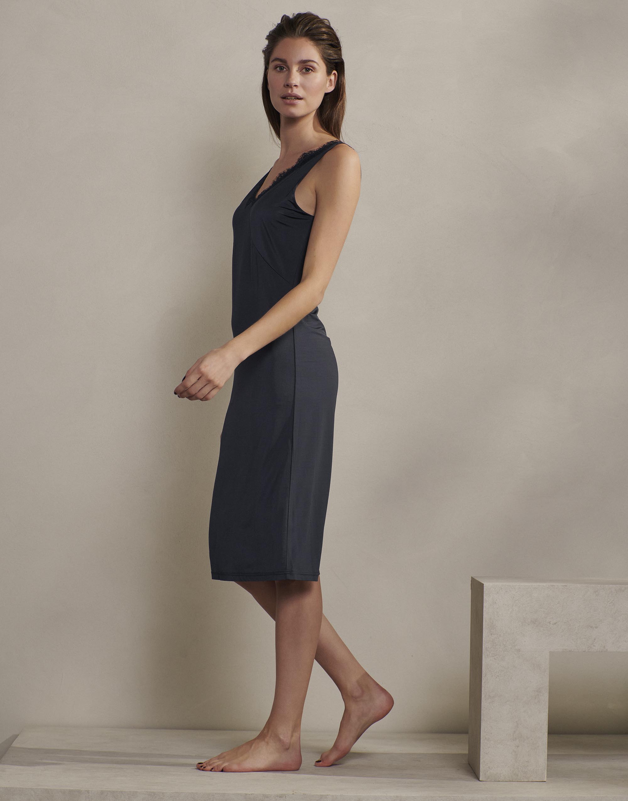 Lexi Uni Nachthemd mouwloos - Afbeelding 3