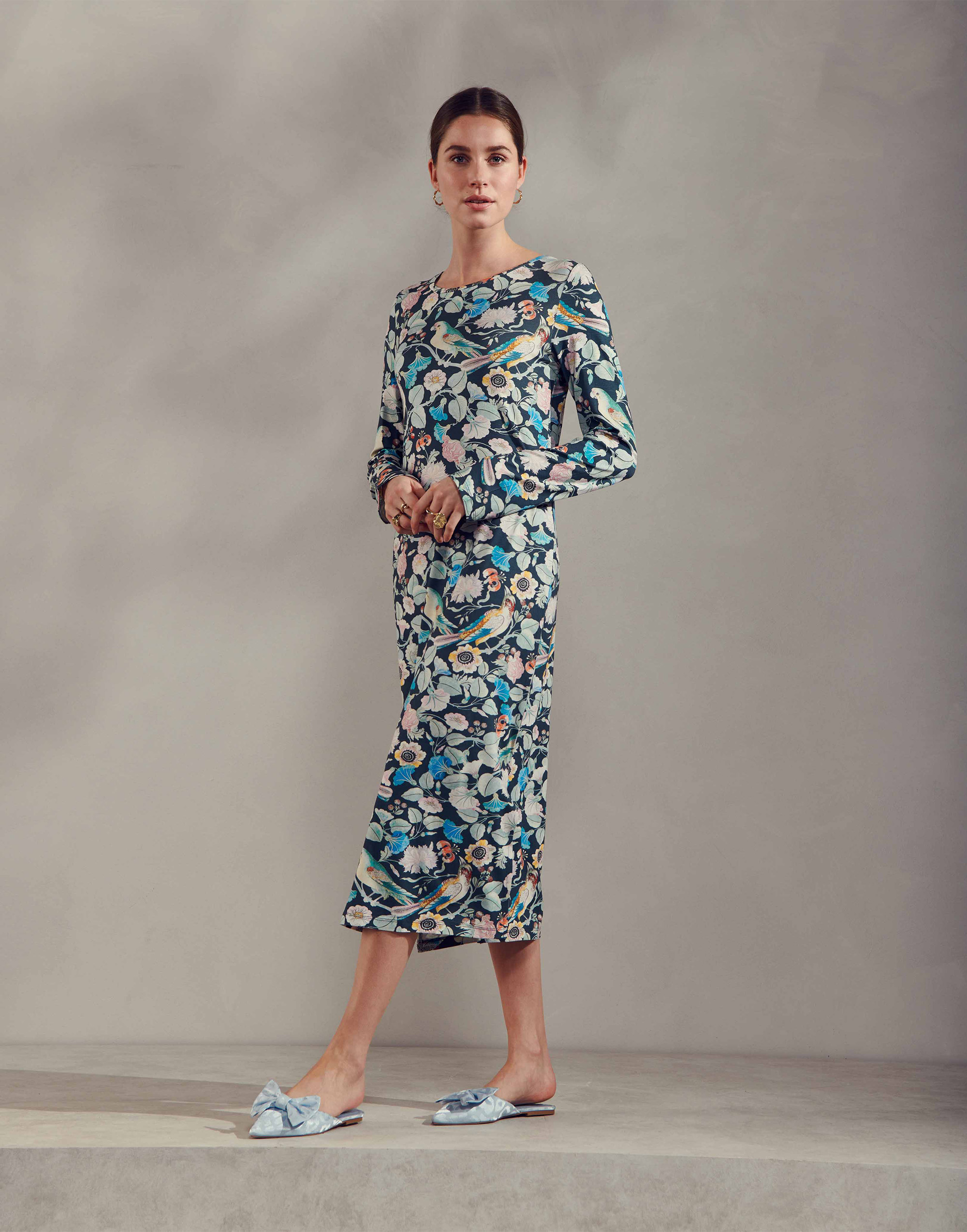 Titia Aleste Nachthemd lange mouw