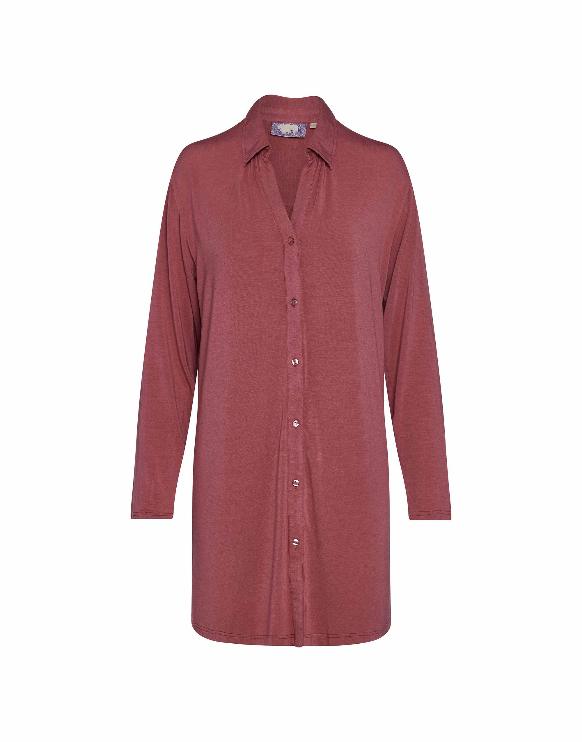 Valentina Uni Nachthemd lange mouw - Afbeelding 2